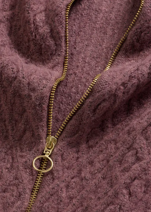 Cardigan con lavorazione a rombi, bonprix