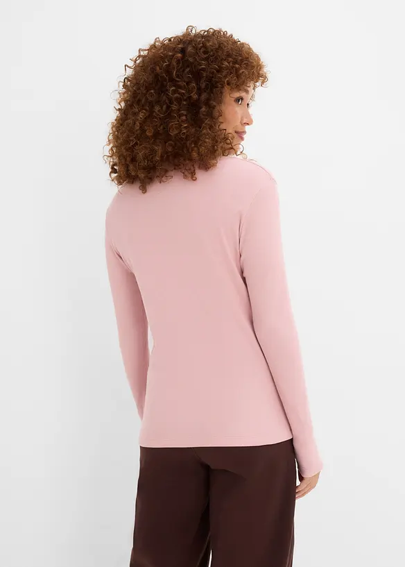 Maglia a costine in puro cotone biologico (pacco da 6), bonprix