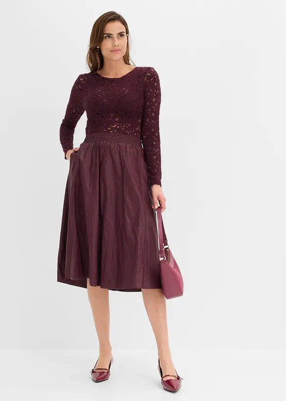 Body in pizzo soffice, bonprix