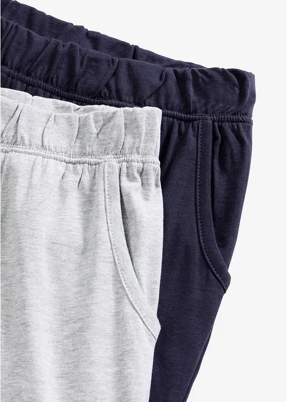 Pantaloni da pigiama lunghi (pacco da 2), bonprix