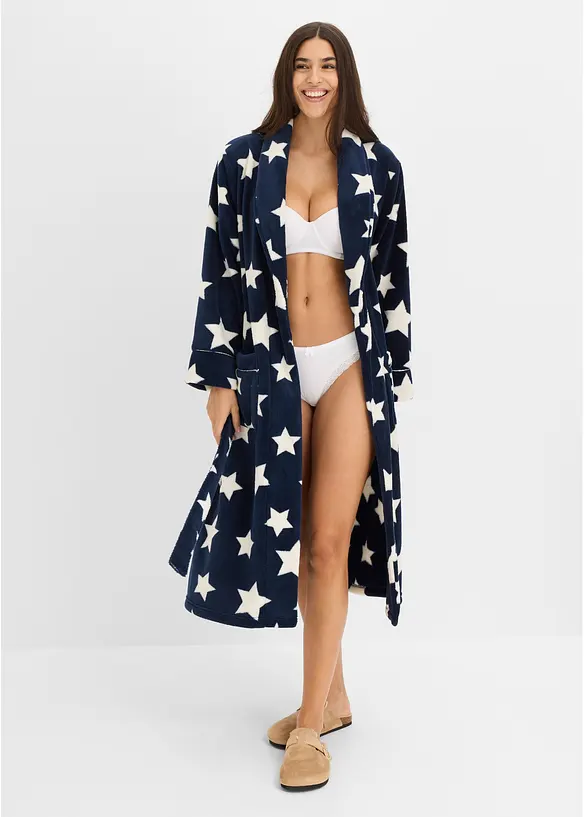 Accappatoio in pile, bonprix