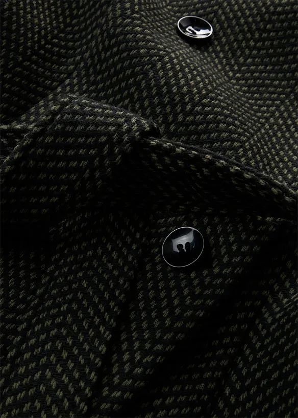 Cappotto corto in misto lana, bonprix