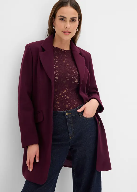 Cappotto taglio blazer, bonprix