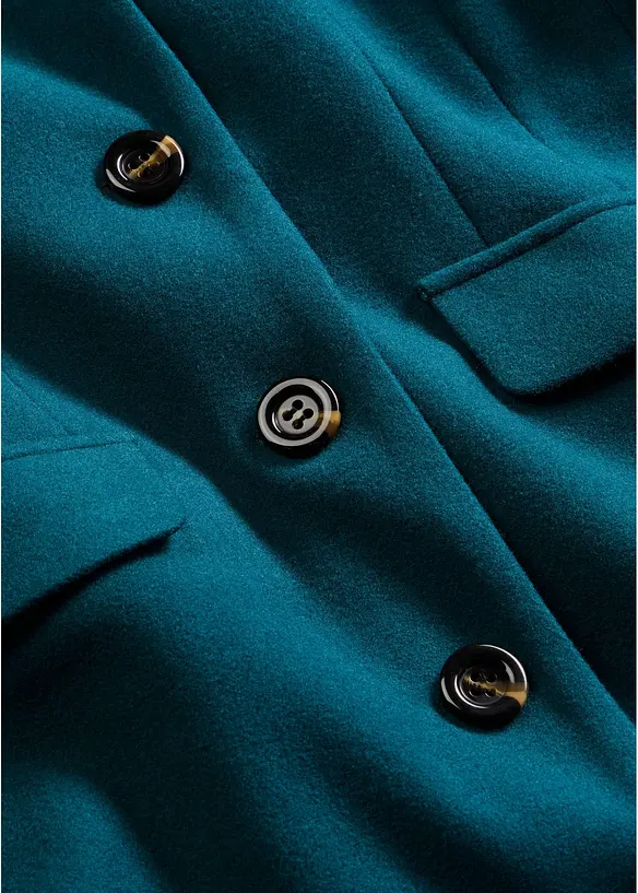 Cappotto lungo in simil lana, bonprix