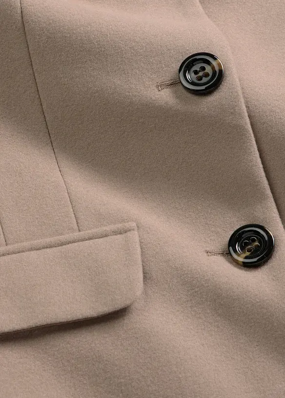 Cappotto lungo in simil lana, bonprix