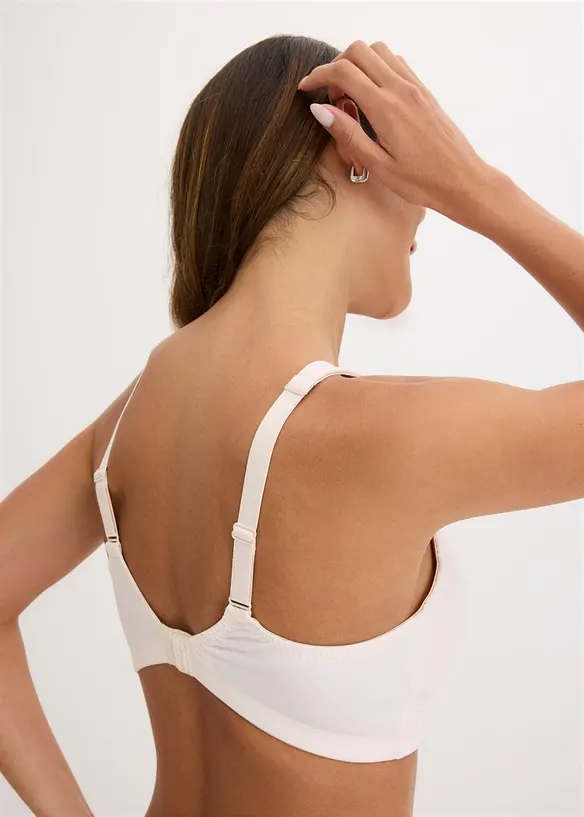 Reggiseno senza ferretto  con cotone biologico (pacco da 2), bonprix