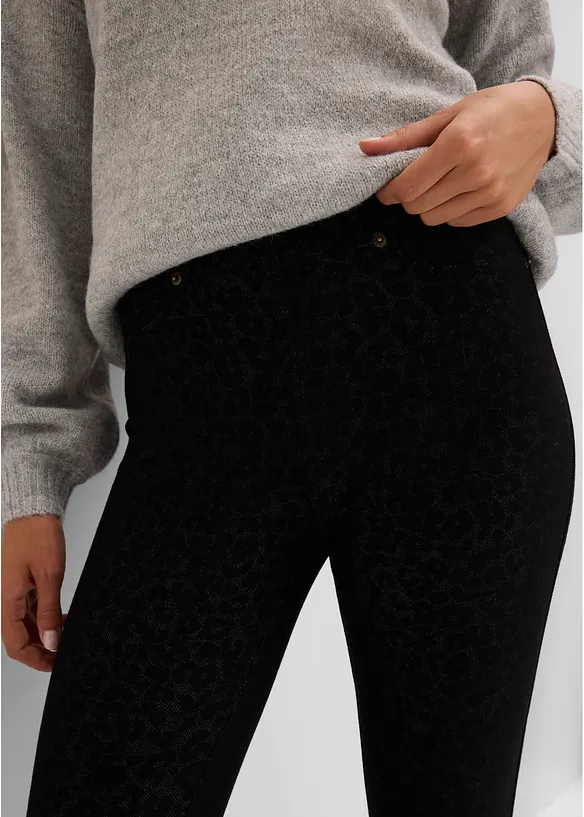 Leggings effetto denim, bonprix