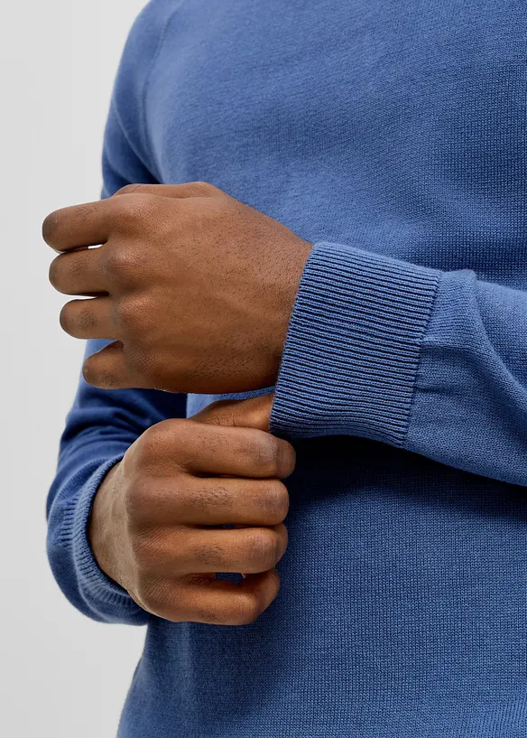 Maglione in filato fine di puro cotone (pacco da 2), bonprix