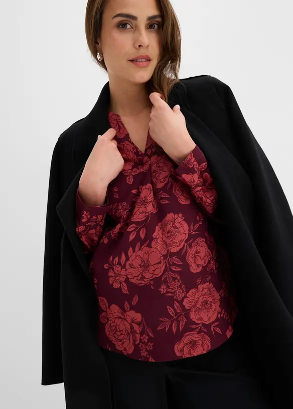 Blusa in cr&ecirc;pe leggero, bonprix