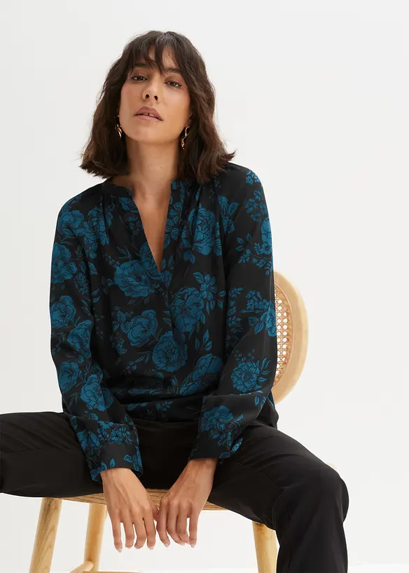 Blusa in cr&ecirc;pe leggero, bonprix