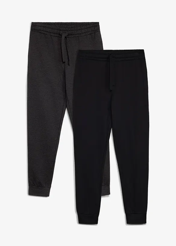 Pantaloni da jogging (pacco da 2), bonprix
