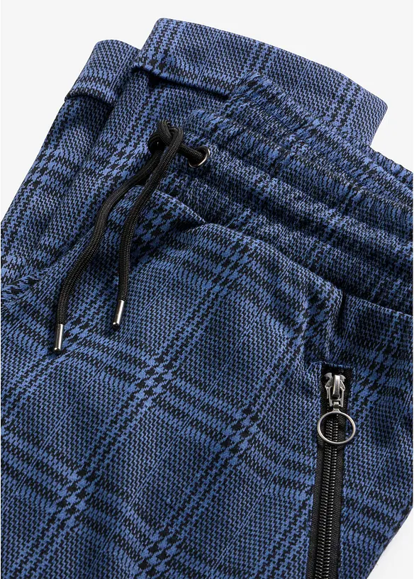 Pantaloni jacquard con elastico in vita, bonprix