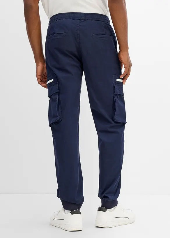 Pantaloni elasticizzati con elastico in vita, regular fit, bonprix