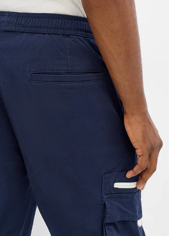 Pantaloni elasticizzati con elastico in vita, regular fit, bonprix