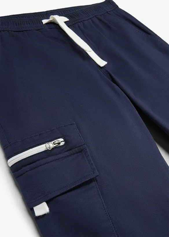 Pantaloni elasticizzati con elastico in vita, regular fit, bonprix
