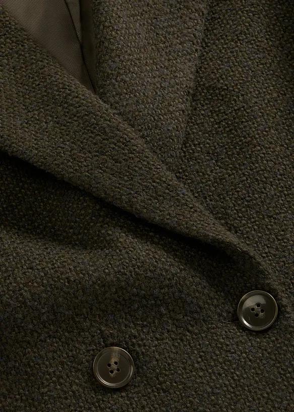 Cappotto corto in simil lana, bonprix