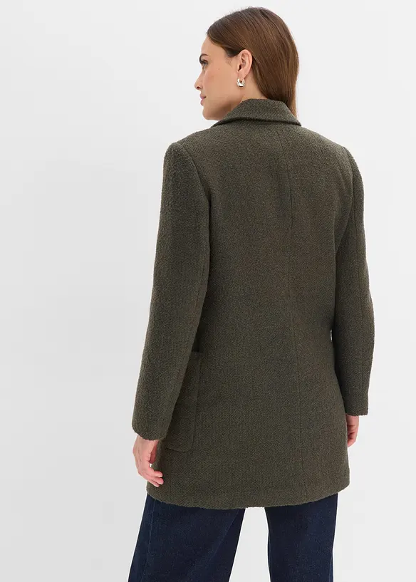 Cappotto corto in simil lana, bonprix