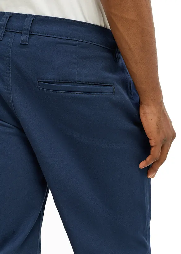 Pantaloni chino elasticizzati relaxed fit, straight, bonprix