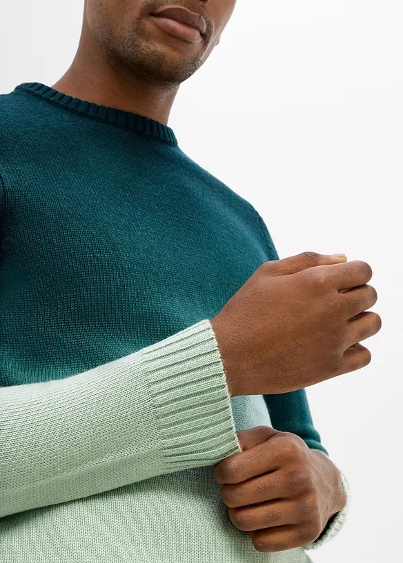 Maglione in filato fine, regular fit, bonprix