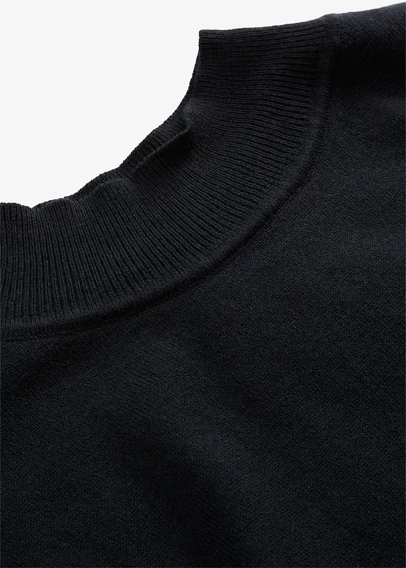 Maglione a collo alto in morbido misto lana, bonprix
