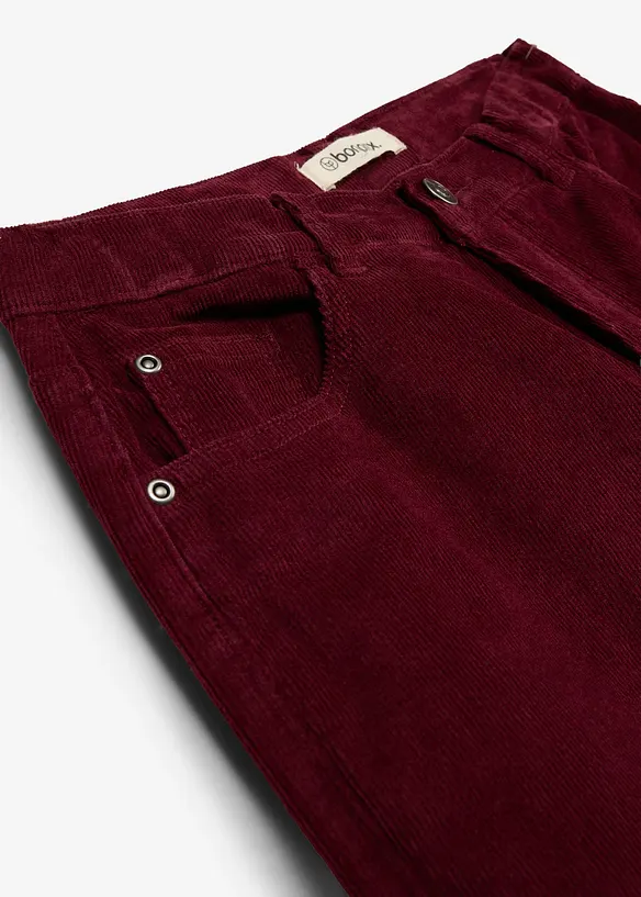 Pantaloni comodi in velluto a coste, loose fit, bonprix