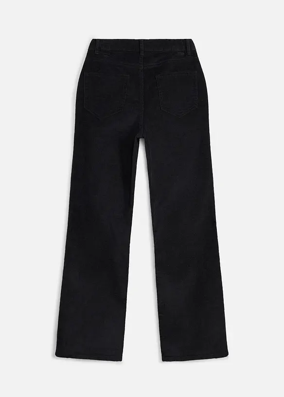 Pantaloni comodi in velluto a coste, loose fit, bonprix
