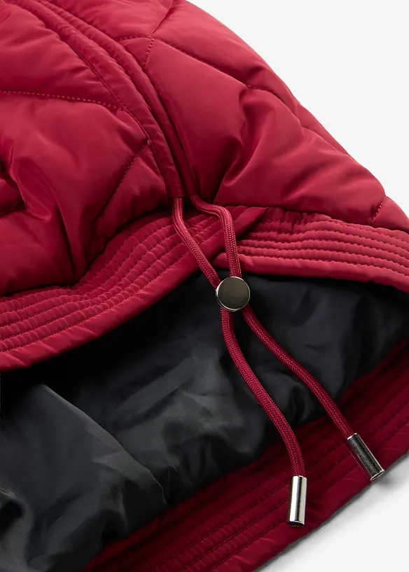 Giacca trapuntata corta con fodera a contrasto, bonprix
