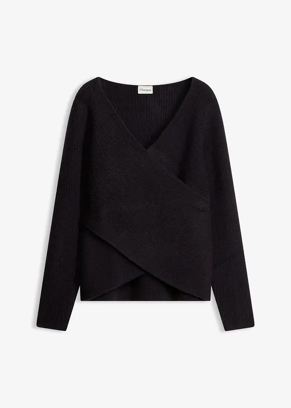 Maglione incrociato, bonprix