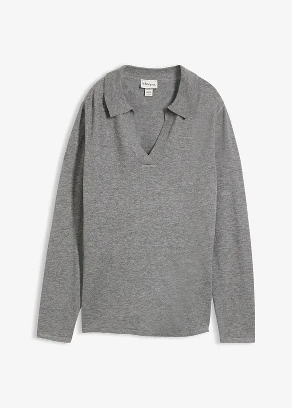 Polo in viscosa fine, bonprix