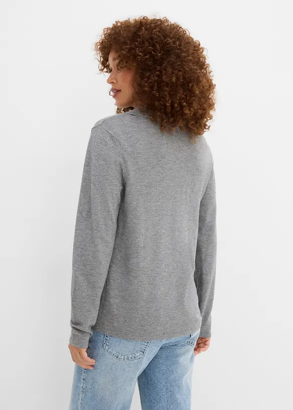 Polo in viscosa fine, bonprix