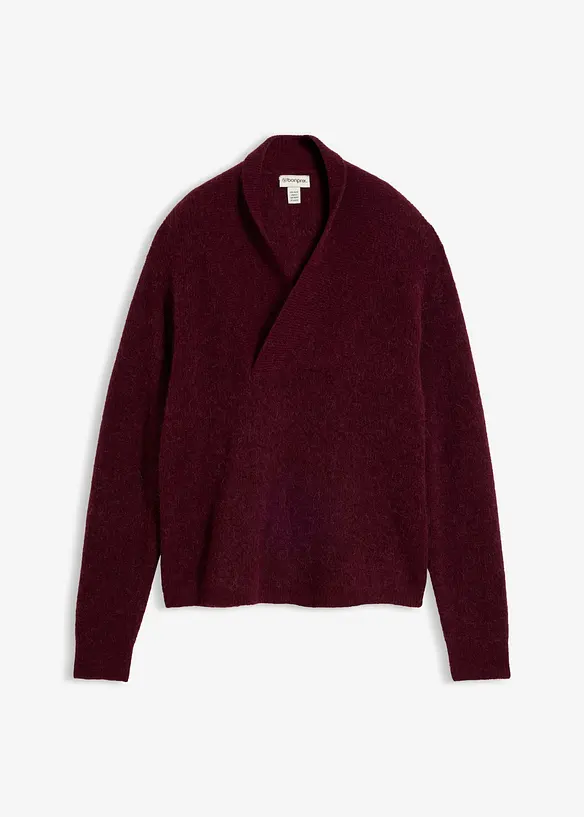 Maglione in misto alpaca caldo, bonprix