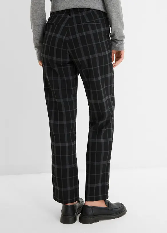 Pantaloni chino a quadri, bonprix