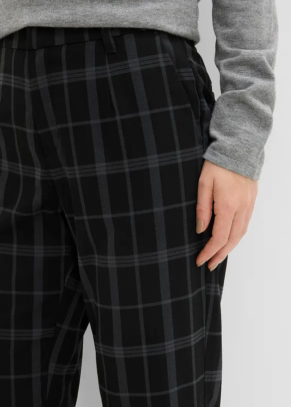 Pantaloni chino a quadri, bonprix