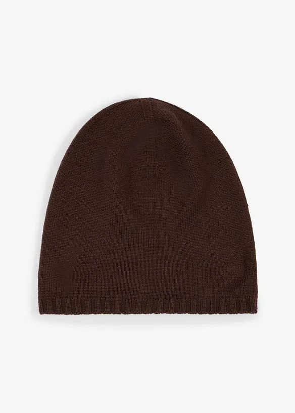 Beanie in filato fine con lana merino, bonprix