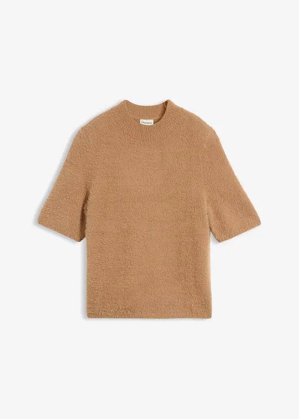 Maglione in filato effetto piuma, bonprix