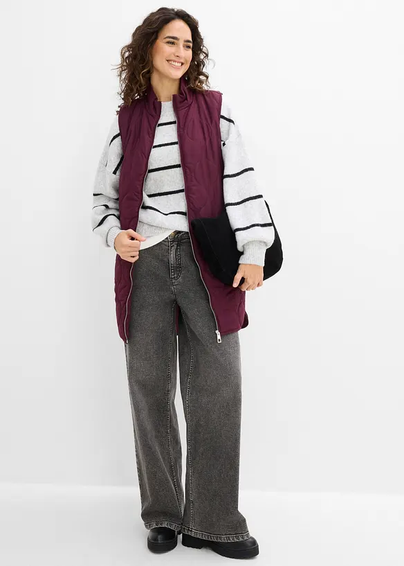 Gilet trapuntato leggerissimo, bonprix