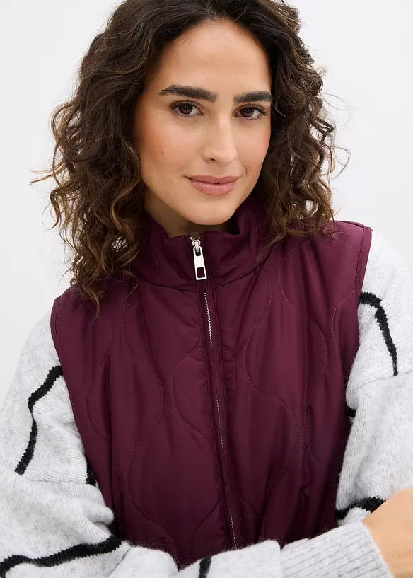 Gilet trapuntato leggerissimo, bonprix