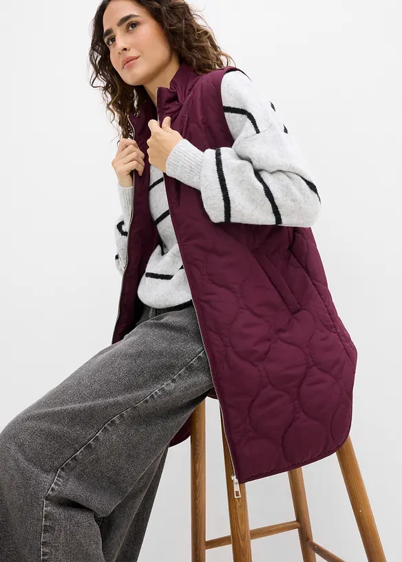 Gilet trapuntato leggerissimo, bonprix