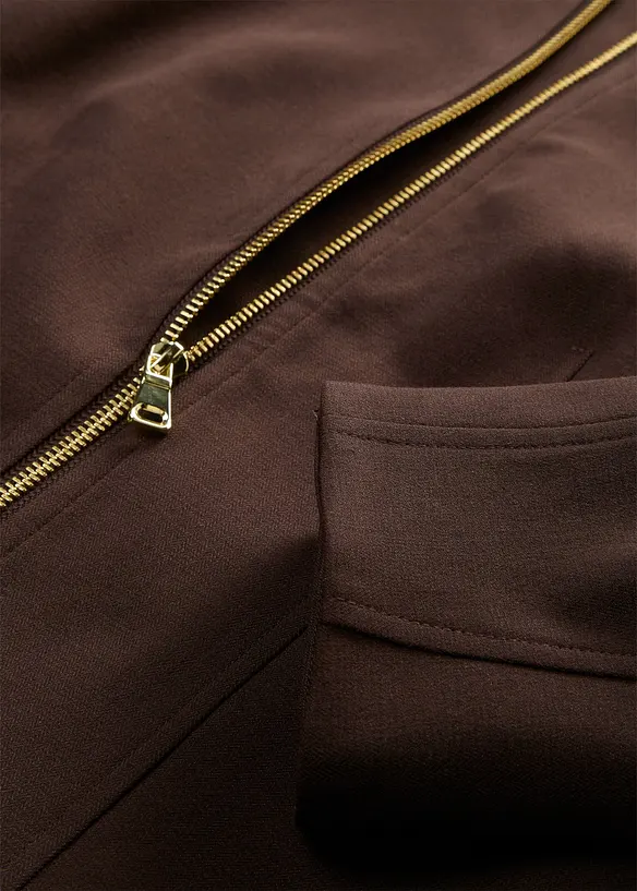 Bomber in misto viscosa morbido, bonprix