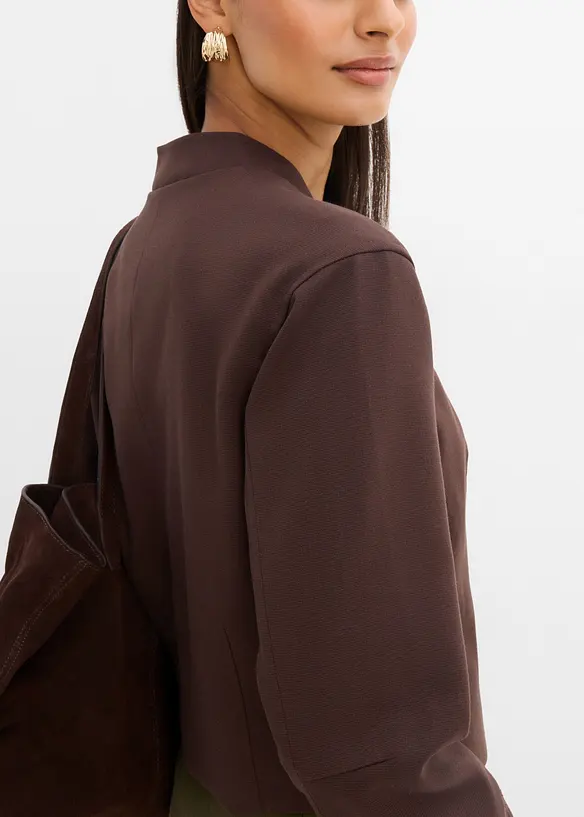 Bomber in misto viscosa morbido, bonprix