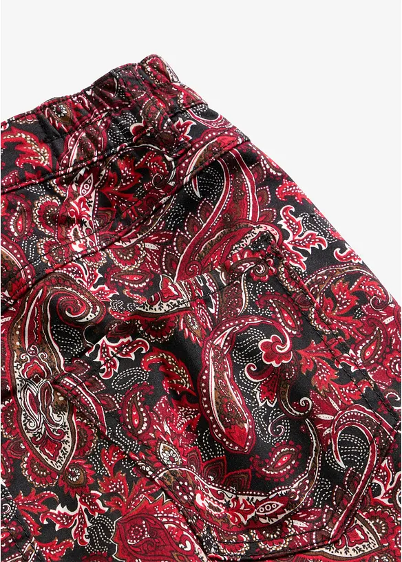 Gonna in misto cotone elasticizzato, bonprix