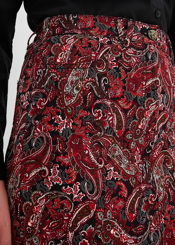 Gonna in misto cotone elasticizzato, bonprix