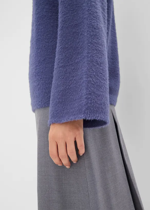 Maglione morbido con maniche ampie, bonprix
