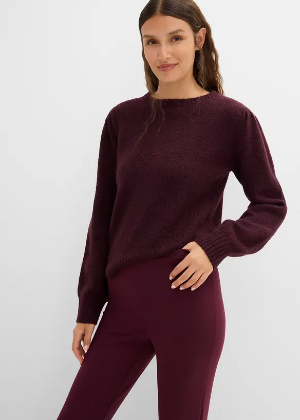 Leggings in morbido punto di Roma, bonprix