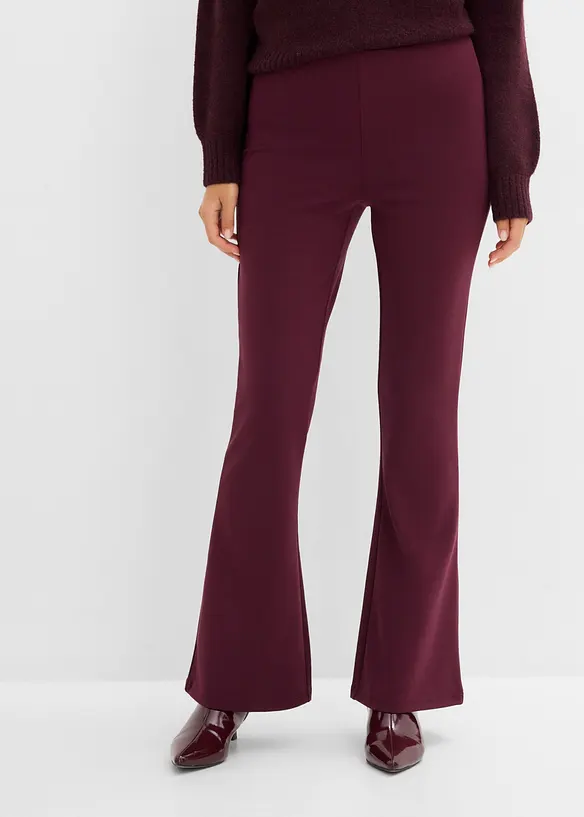 Leggings in morbido punto di Roma, bonprix