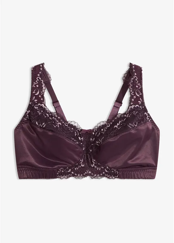 Reggiseno contenitivo senza ferretto con spalline imbottite, bonprix