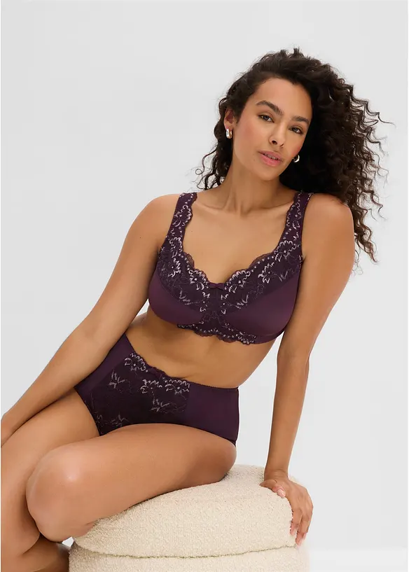 Slip modellante con pizzo delicato, bonprix