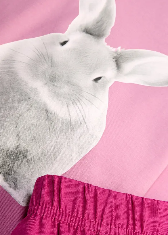 Pigiama in puro cotone biologico, bonprix