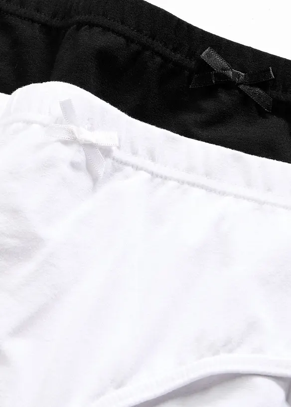 Slip sgambati con cotone (pacco da 6), bonprix