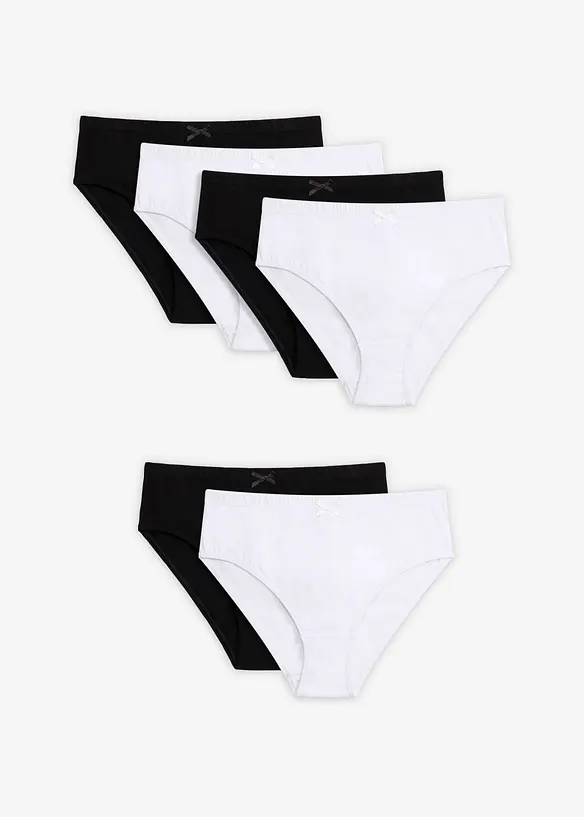 Slip sgambati con cotone (pacco da 6), bonprix